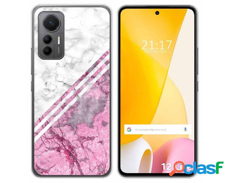 Funda Silicona para Xiaomi 12 Lite 5G diseño Mármol 03