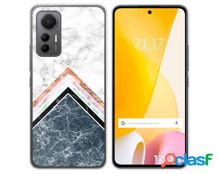 Funda Silicona para Xiaomi 12 Lite 5G diseño Mármol 05