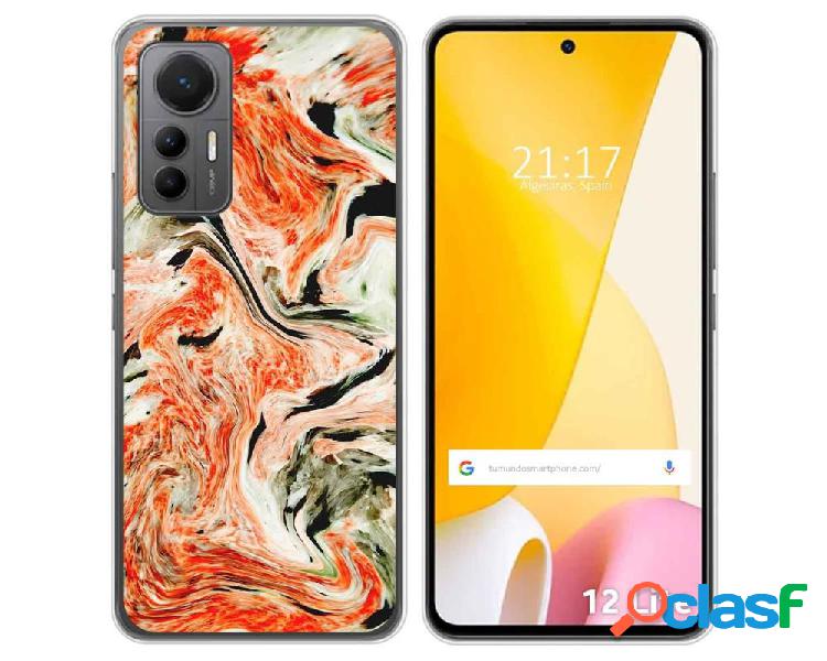 Funda Silicona para Xiaomi 12 Lite 5G diseño Mármol 12