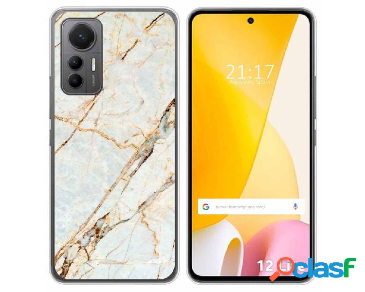 Funda Silicona para Xiaomi 12 Lite 5G diseño Mármol 13