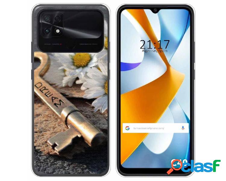 Funda Silicona para Xiaomi POCO C40 diseño Dream Dibujos