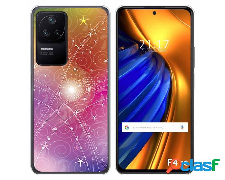 Funda Silicona para Xiaomi Poco F4 5G diseño Abstracto
