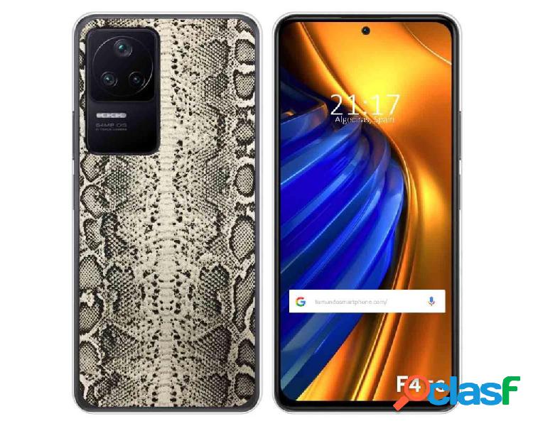 Funda Silicona para Xiaomi Poco F4 5G diseño Animal 01