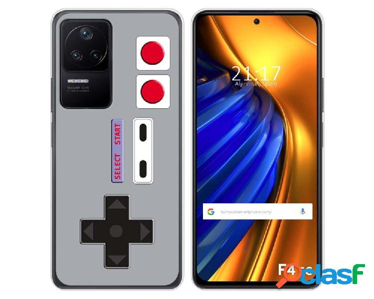 Funda Silicona para Xiaomi Poco F4 5G diseño Consola