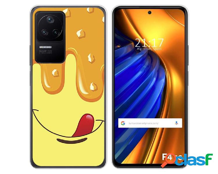 Funda Silicona para Xiaomi Poco F4 5G diseño Helado