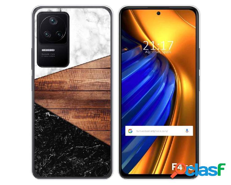 Funda Silicona para Xiaomi Poco F4 5G diseño Mármol 11