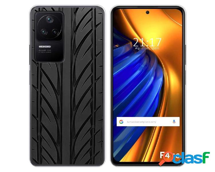 Funda Silicona para Xiaomi Poco F4 5G diseño Neumatico