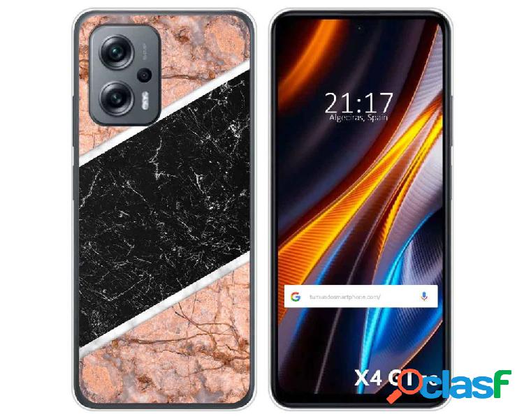 Funda Silicona para Xiaomi Poco X4 GT 5G diseño Mármol 07