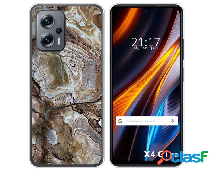 Funda Silicona para Xiaomi Poco X4 GT 5G diseño Mármol 14