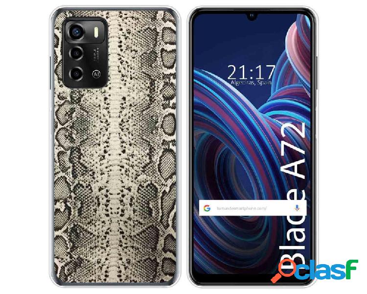 Funda Silicona para ZTE Blade A72 diseño Animal 01 Dibujos