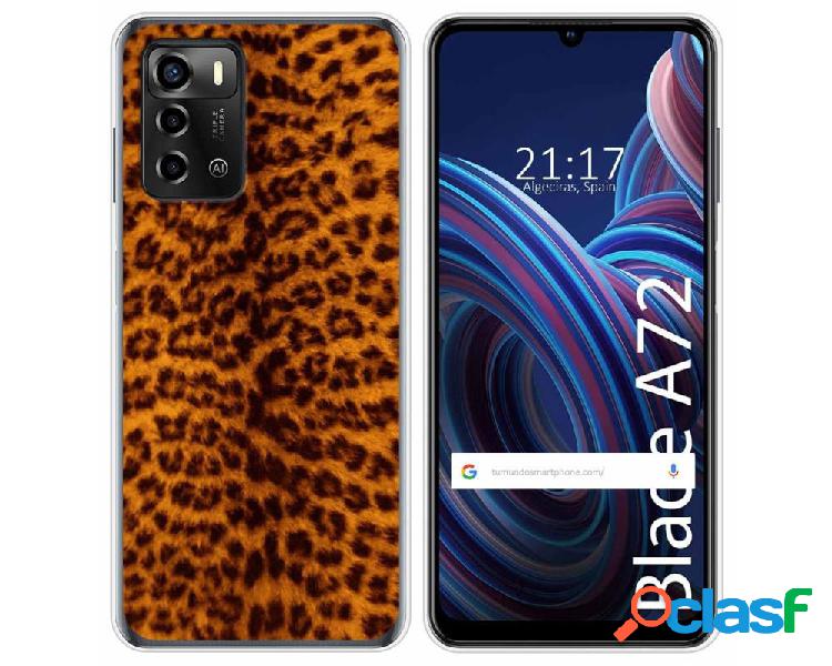 Funda Silicona para ZTE Blade A72 diseño Animal 03 Dibujos