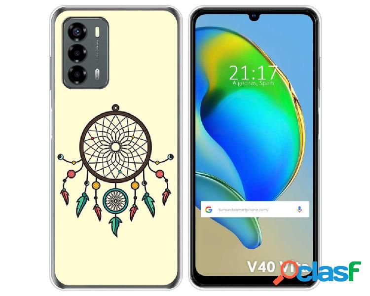 Funda Silicona para ZTE Blade V40 Vita diseño Atrapasueños