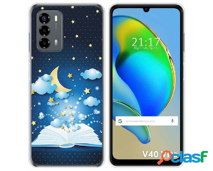 Funda Silicona para ZTE Blade V40 Vita diseño Libro Cuentos