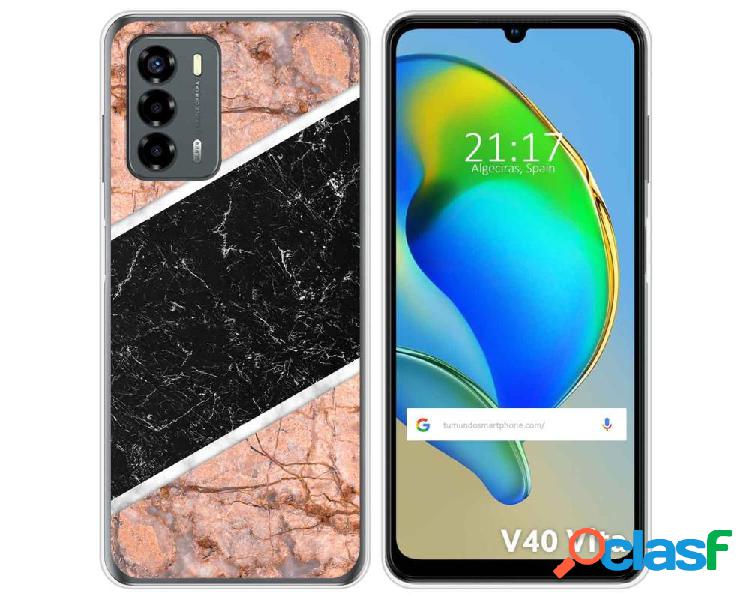 Funda Silicona para ZTE Blade V40 Vita diseño Mármol 07
