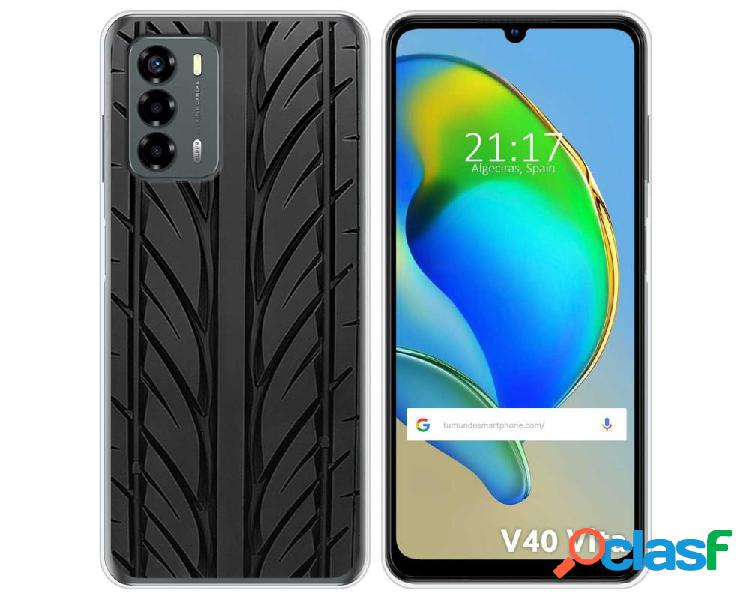 Funda Silicona para ZTE Blade V40 Vita diseño Neumatico