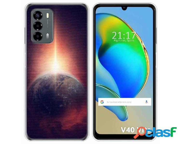 Funda Silicona para ZTE Blade V40 Vita diseño Tierra