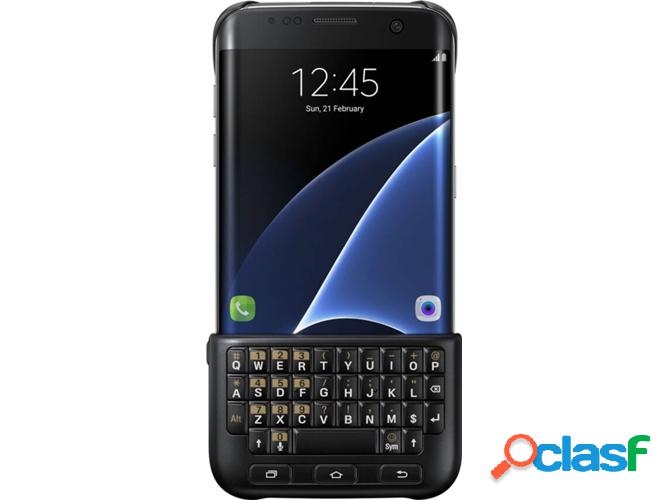 Funda Teclado SAMSUNG Galaxy S7 Edge Negro