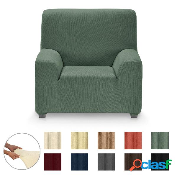 Funda de Sillón Elástica Modelo Rustica 1 Plaza (70 - 115