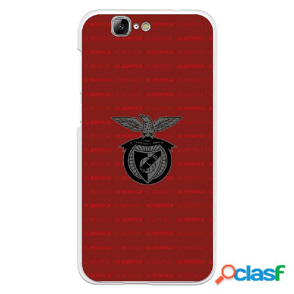 Funda para Huawei Ascend G7 del Escudo Fondo Granate -