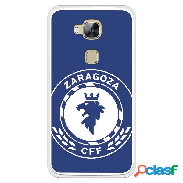 Funda para Huawei G8 del Zaragoza CF Femenino Escudo Grande