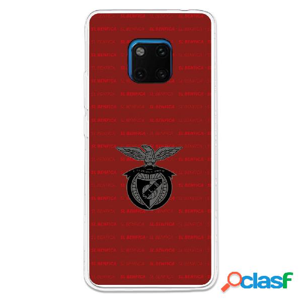 Funda para Huawei Mate 20 Pro del Escudo Fondo Granate -