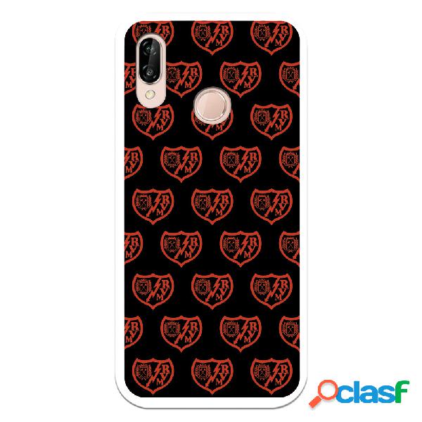 Funda para Huawei P20 Lite del Rayo Vallecano Escudo Patron