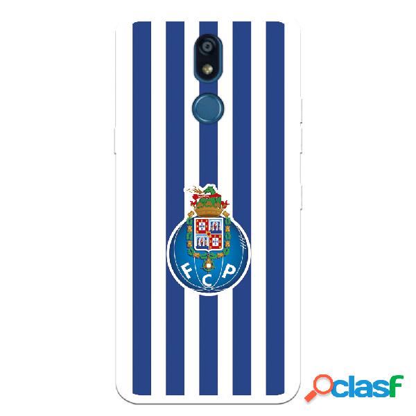 Funda para LG K40 del Futebol Club Oporto Escudo Rayas -