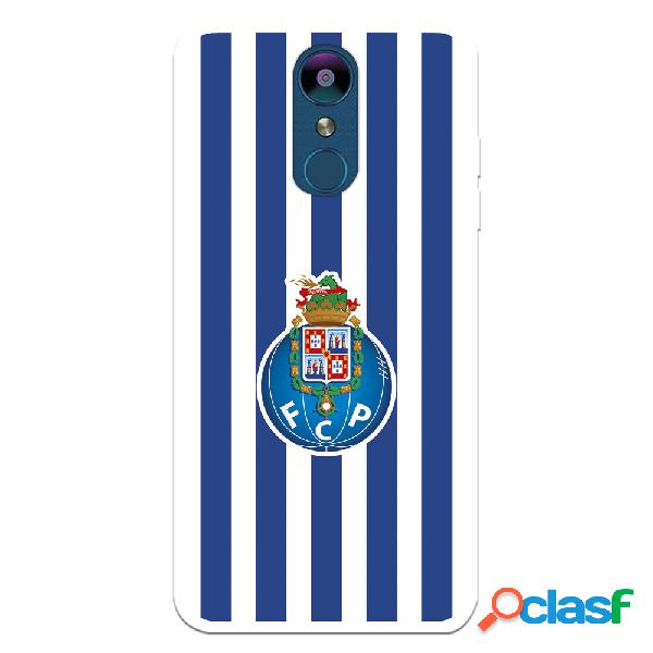 Funda para LG K9 2018 del Futebol Club Oporto Escudo Rayas -