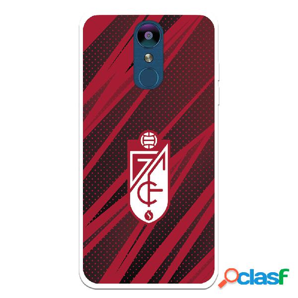 Funda para LG K9 2018 del Granada CF Escudo -Rojas y Negras