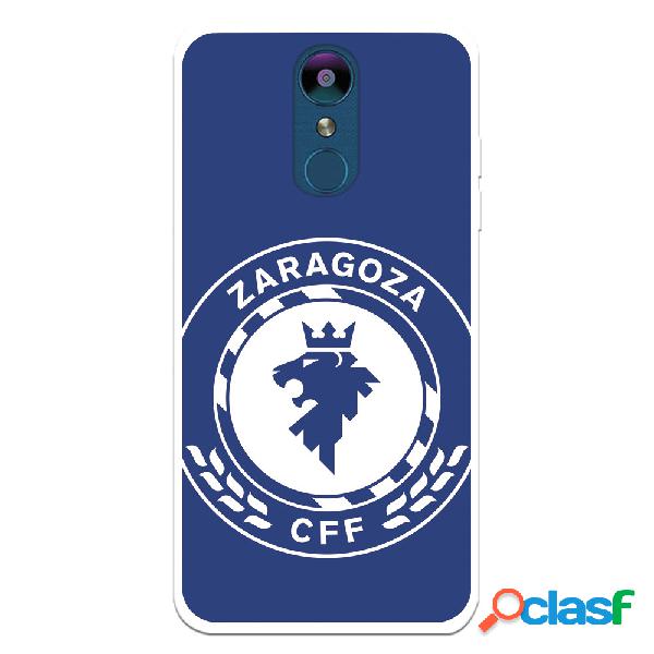 Funda para LG K9 2018 del Zaragoza CF Femenino Escudo Grande