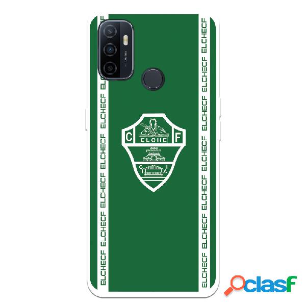 Funda para Oppo A53 del Elche CF Escudo Fondo Verde Escudo