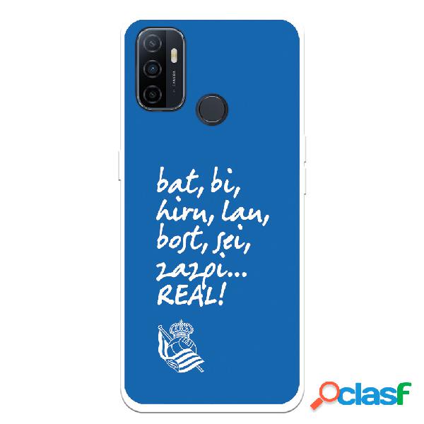 Funda para Oppo A53 del Real Sociedad de Futebol Real grito