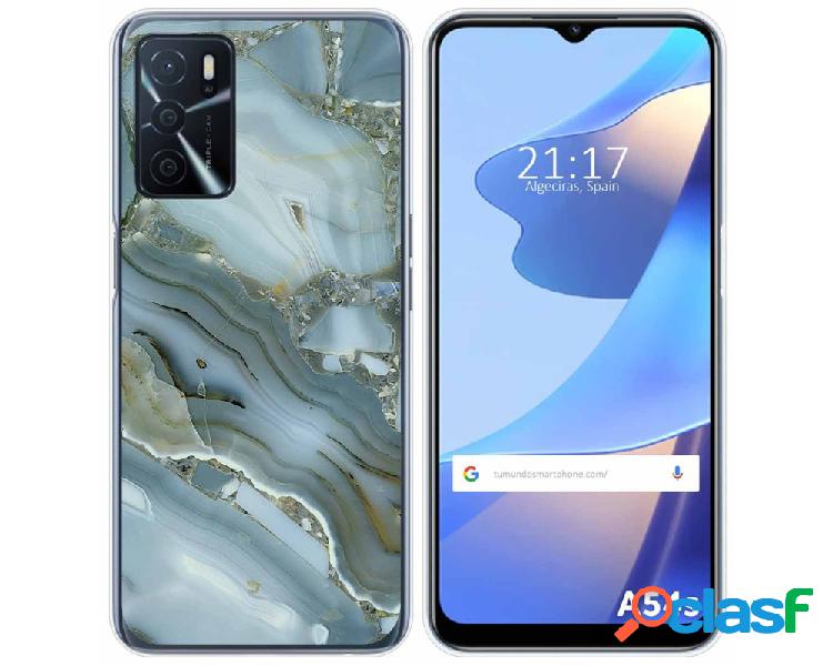 Funda para Oppo A54s TUMUNDOSMARTPHONE Dibujos Mármol 09