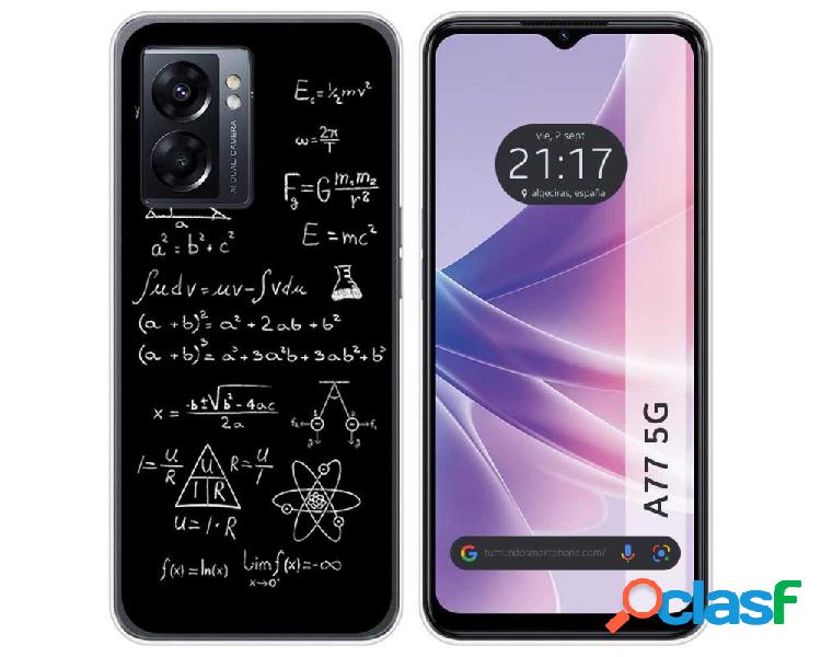 Funda para Oppo A77 5g TUMUNDOSMARTPHONE Dibujos Formulas