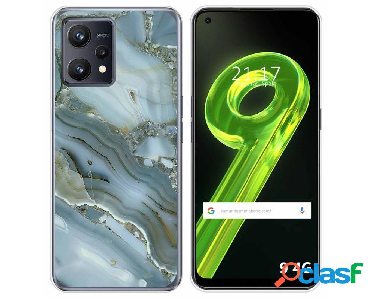 Funda para Realme 9 4G TUMUNDOSMARTPHONE Dibujos Mármol 09