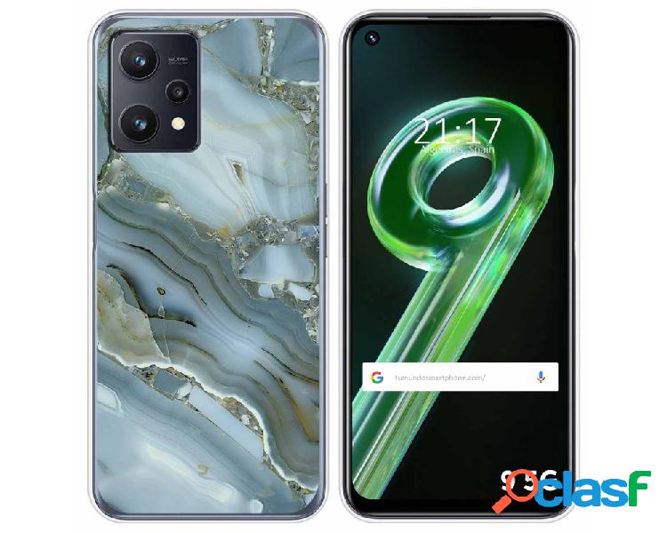 Funda para Realme 9 5G TUMUNDOSMARTPHONE Dibujos Mármol 09