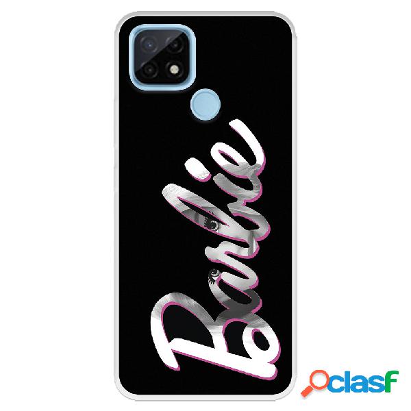 Funda para Realme C21 Oficial de Mattel Barbie Logo Barbie