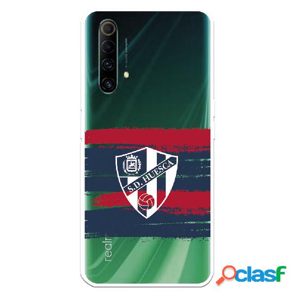 Funda para Realme X50 5G del Huesca Rayas Transparente -