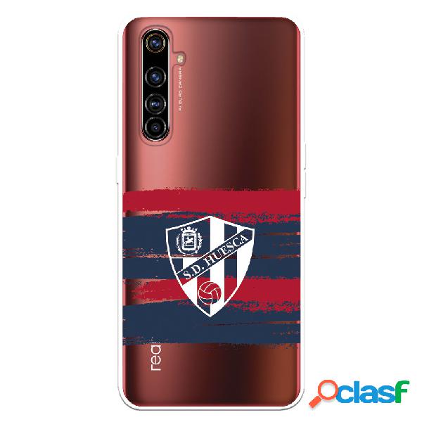 Funda para Realme X50 Pro del Huesca Rayas Transparente -