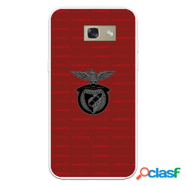 Funda para Samsung Galaxy A3 del Escudo Fondo Granate -