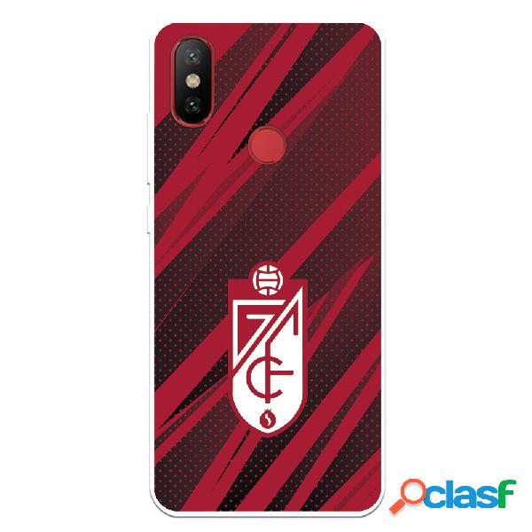 Funda para Xiaomi Mi 6X Oficial del Granada CF Escudo -Rojas