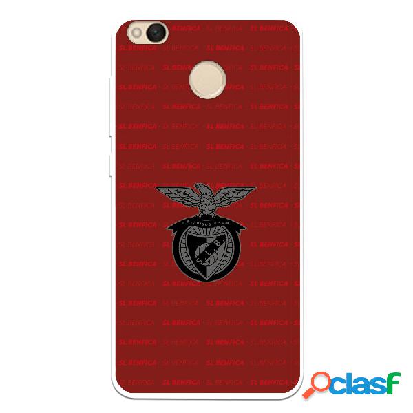 Funda para Xiaomi Redmi 4X del Escudo Fondo Granate -