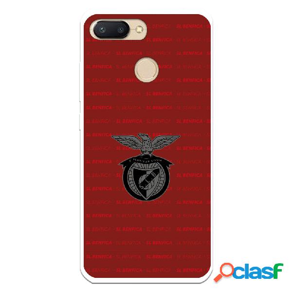 Funda para Xiaomi Redmi 6 del Escudo Fondo Granate -