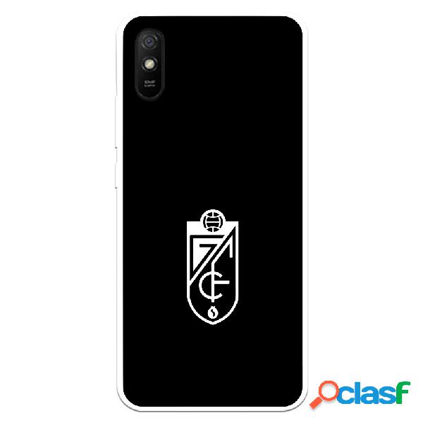 Funda para Xiaomi Redmi 9A del Granada CF Escudo Fondo Negro