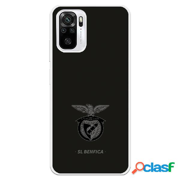 Funda para Xiaomi Redmi Note 10 del Escudo Fondo Negro -
