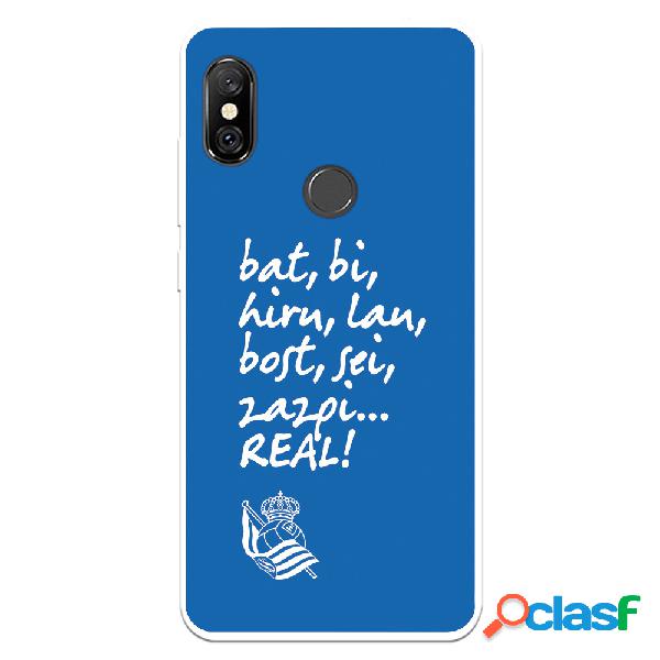 Funda para Xiaomi Redmi Note 6 del Real Sociedad de Futebol