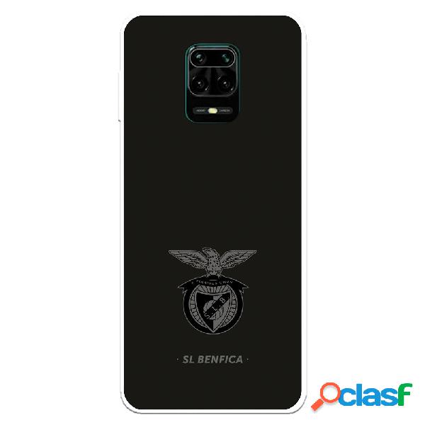 Funda para Xiaomi Redmi Note 9S del Escudo Fondo Negro -