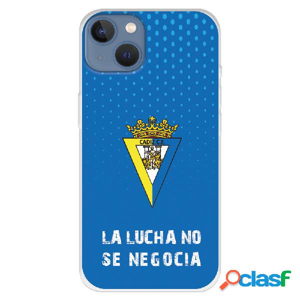 Funda para iPhone 13 del Cádiz La Lucha No Se Negocia -