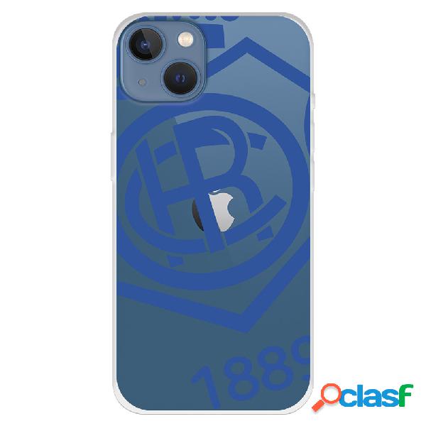 Funda para iPhone 13 del Recre Escudo Fondo Transparente -