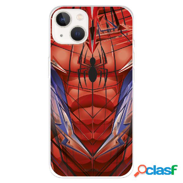 Funda para iPhone 14 Oficial de Marvel Spiderman Torso -